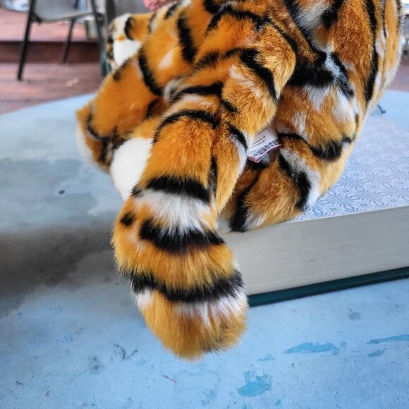 Vintage Ty Classic "Pinstripes" 15" Tiger Plush 2005 - Picture 9 of 16
